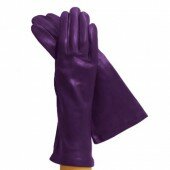 Women's Italian Leather Gloves Lined in Silk. "4bt" . In Many Colors. By Solo Classe.