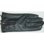 Genuine Black Leather Gloves with Microfiber Thinssulate Lining for Men Size Xlarge