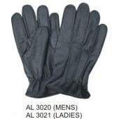 Ladies Premium Grade Cowhide Leather Driving Gloves W/Elastic Wrist